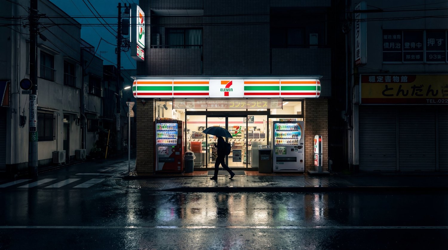 The 7-Eleven Liquidity Trap: Why Your Card Fails at 2 AM in Japan